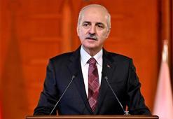 TBMM Başkanı Kurtulmuş: İsrail hükümetinin varlığı dünya barışı için büyük tehdittir