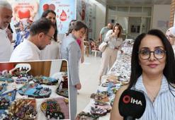 Kozan'da hastane koridorları sanat galerisine dönüştü: Tedavileri sanatla destekleniyor