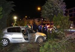 Alkollü ve ehliyetsiz sürücü kaza yaptı! Babasını suçladı