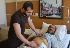 Karın şişliği şikayetiyle hastaneye gitti böbreğinden çıkan doktoru bile şaşırttı