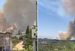 Adana'da orman yangını! Yangın söndürme uçağı, kırıma uğradı: 2 pilot yaralı