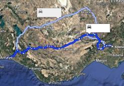 Adana Belek arası kaç km? Kaç saat sürer?