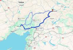 Adana Malatya arası kaç km? Kaç saat sürer?