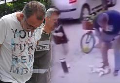 Eskişehir'i ayağa kaldıran görüntü! Boğazını sıkıp yere fırlattı