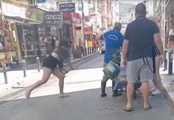 İzmir Balçova'da temizlik görevlisine saldıran kızlar tutuklandı! Küfür edip süpürgenin sapıyla vurmuşlardı