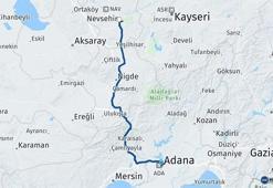 Adana Nevşehir arası kaç km? Kaç saat sürer?