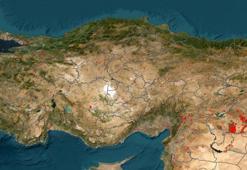 NASA'nın haritasında görüntülendi! Saatler önce başladı, Türkiye'de bir şehre daha sıçradı, alarm verildi