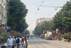 Bilecik'te süren yangının dumanı Eskişehir'e ulaştı, küller şehri kapladı!