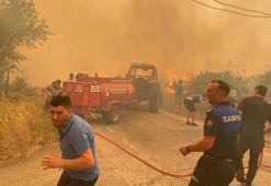 İzmir'de üç ayrı orman yangını: Köye sıçradı! Müdahale sürüyor