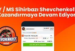 İY / MS Sihirbazı Shevchenko17 kazandırmaya devam ediyor!