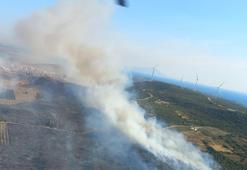 İzmir'deki orman yangını ikinci gününde! Müdahale sürüyor