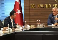 Bakan Ersoy, BETUYAB Yönetim Kurulu Başkanı ve üyelerini kabul etti