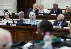 Emine Erdoğan, Vatikan'da 'Dünya 5'ten büyüktür' mesajı verdi