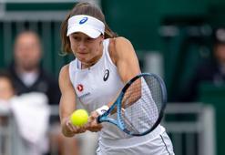 Milli tenisçi Zeynep Sönmez, Wimbledon'a 3'üncü turda veda etti
