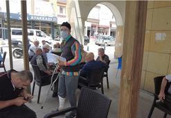 Çankırı zabıtası dilenci rolüne girdi! 10 dakikada yemek parasını topladı; gerçek dilenci ile sürpriz karşılaşma