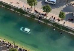 Adana'da sulama kanalında can pazarı! Vatandaşlar bir an düşünmeden suya atladı