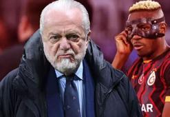 Napoli Başkanı ve Galatasaray'dan Osimhen açıklaması