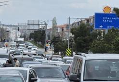 Konya trafiği burada düğümleniyor: Giren de girmeyen de bin pişman!
