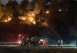 Sakarya’dan Bilecik’e sıçrayan orman yangını yayıldı! 4 köy tahliye edildi