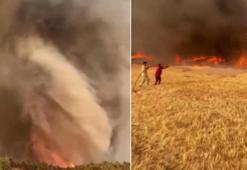Sakarya'dan çarpıcı görüntü: ‘Yangın hortumu' oluştu! 'Hiç yorulmayan bir düşmanla karşı karşıyayız'
