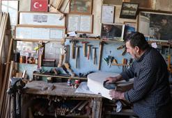 Babasının izinden gitti bir mesleğe hayat verdi! 100 yıllık dükkanda üretmeye başladı