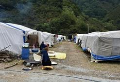 Çadırlar kuruldu hazırlıklar tamamlandı! Doğu ve Güneydoğu Anadolu'dan onlarca aile Ordu'ya geldi