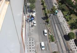 Şanlıurfa'da onlarca metre yüksekte çalışıyorlar!