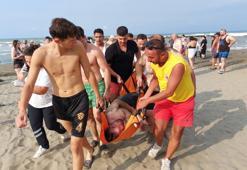 Samsun'da 7 kişi denizde boğulma tehlikesi geçirdi