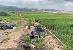 Balıkesir'de Gönen Ovası'nda çeltik tarlaları susuz kaldı