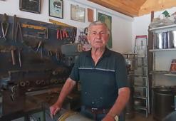 Gaziantep'te herkes bu işi bıraktı bir tek o kaldı! 77 yaşında prefabrik yapıda hayata tutundu