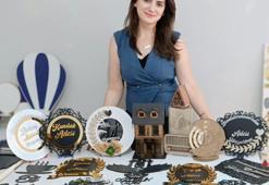 Evinde tasarladığı ürünler hayran bırakıyor: Bilecik'te tasarımcının hedefi ek gelir...