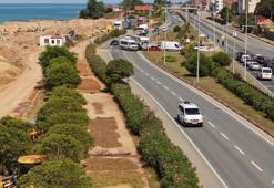 Sahil yolu harman yeri oldu: Karadenizli üretici kurutma sorununa ilginç çözüm buldu