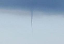 Giresun'da denizdeki hortumu cep telefonları ile kaydettiler, böyle yorumladılar