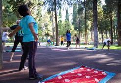 Antalya'da başladı: Her sabah spor için toplanıyorlar