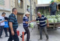 Eskişehir'de 5 ton ürünü bedava dağıttı! Markette 80 TL'den satılıyor