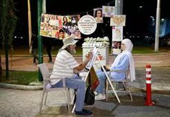 Bursa'da 55 yıldır bu alışkanlıktan vazgeçmiyor: Kültürpark’ta aynı ağacın altında resim çiziyor