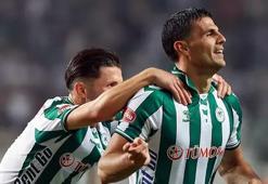 Konyaspor, Gaziantep FK'yı farklı geçti! Yeşil beyazlılar ikide iki yaptı