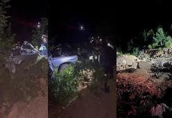 Adana'da feci kaza! Otomobil uçuruma yuvarlandı, 5 kişi can verdi