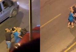 Kuşadası'nda mahalle ayağa kalktı: 2 kadın 1 erkek birbirine girdi