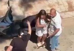 Adana'da panik anları! Kızını bıçakla kovaladı