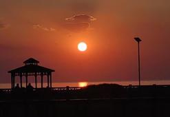 Türkiye'nin en doğusunda gün batımı mest ediyor!