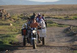 Muş'ta berivanlar yayla yollarında! Artık motosiklet sürüyorlar