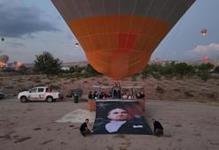 Kapadokya'da balonlar 30 Ağustos için havalandı