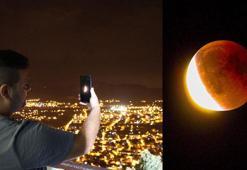 82 dakika sürdü, birçok ilde izlendi! "Kanlı Ay" tutulması görsel şölen oluşturdu