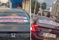 Hatay'da gürültü kirliliğine sebep olan akım: Kızımın doğum gününü kutlamak istersen kornaya bas!