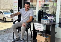 Ordu'da yürekleri ısıtan hareket: Hastane yolunda yokuş çıkanlara dinlenme noktası koydu