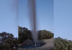 Sivaslı çiftçiler şaşkına döndü! Bir anda fışkırdı: Su mu, petrol mü?