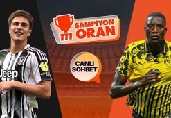 Devler Ligi’nde Juventus’un konuğu Borussia Dortmund! Maçın heyecanı canlı sohbet ve Şampiyon Oranlar ile Misli'de