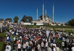 Edirne'de Selimiye Camisi etrafında şölen! Milyonluk araçlar göz doldurdu