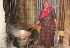 Ağrı'da kış öncesi son hazırlık! Domatesin başına oturdular